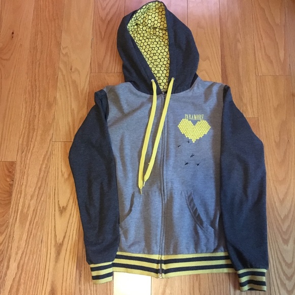 paramore zip up hoodie